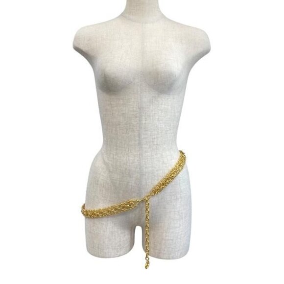 Christian Dior Chain Belt Accessories CD Logo GP main image 7